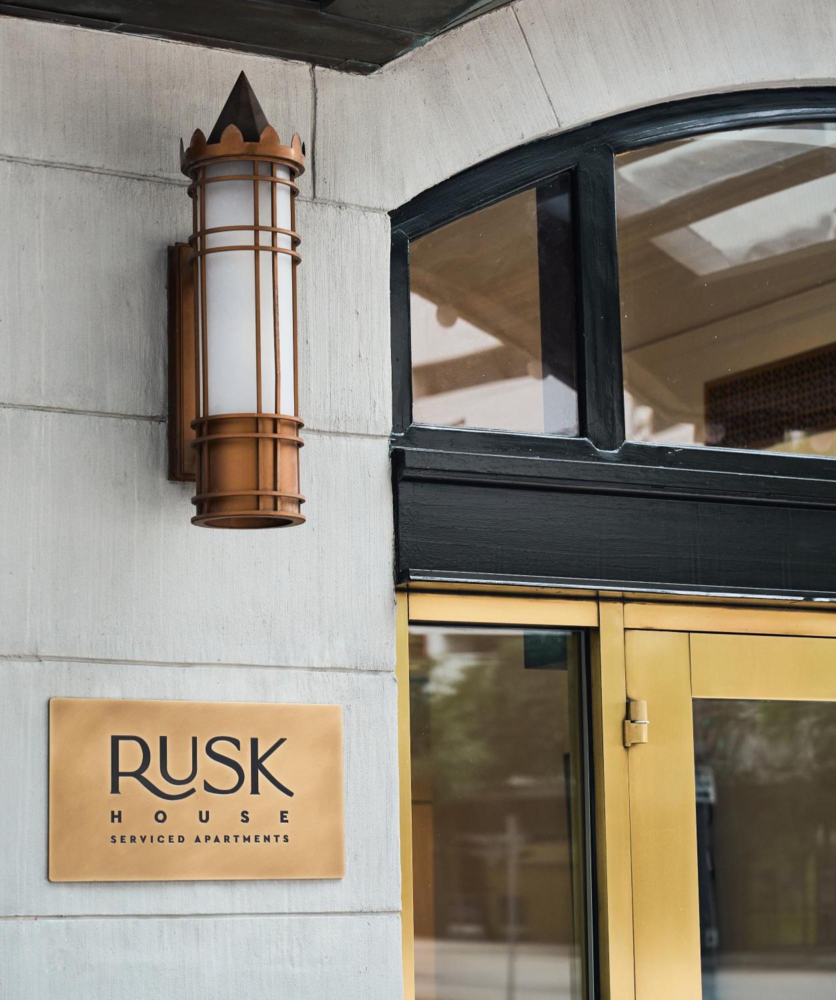 Rusk House Serviced Apartments Houston Kültér fotó